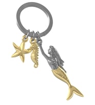 Metalmorphose Deniz Kızı Anahtarlık
