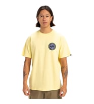 Quiksilver CIRCLE BACK SS Sarı Erkek T-Shirt EQYZT08054-YEM0