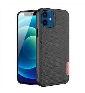 Dux Ducis Fino Serisi iPhone 12 -12 Pro 6.1inç Kılıf Premium Dokuma Silikon Kıl? - SSSSSS4261-9