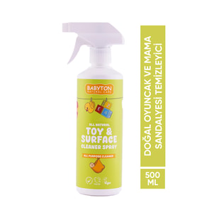 Doğal Oyuncak ve Mama Sandalyesi Temizleyici Sprey 500 ml