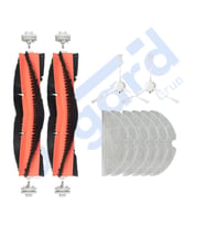 Dreame F9 - Z10 Pro Uyumlu 2 Ana Fırça 2 Yan Fırça 6 Mop PKT-iasgf0001086