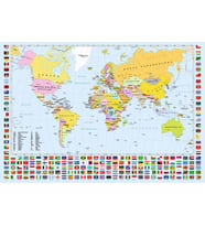 Anatolian Dünya Haritası 260 Parça (World Map) Puzzle