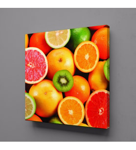 KARIŞIK MEYVE KANVAS TABLO 70x70cm