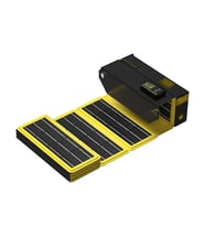 Shargeek 140 Power Bank Uyumlu 20W Katlanabilir Güneş Paneli - Siyah