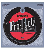 D’Addario EJ45TT Pro-Arte Klasik Gitar Tel Seti Dynacore Titanium Normal Tension