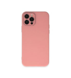 Apple İphone 12 Pro Kılıf Lansman Glass Kapak - Pembe