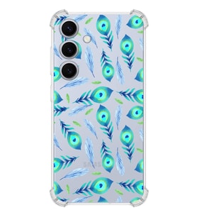 PrintiFy Samsung Galaxy S24 Plus Uyumlu Nazar Boncuğu 3 Baskılı Şeffaf Köşe Korumalı Antişok Kılıf