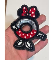 10X8 CM MİCKEY MAUSE ÜTÜ İLE YAPIŞAN APLİK ARMA YAMA