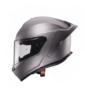 Motosiklet Kaskı Full Face Roxter Matt Greyy İridium Ayna ve Şeffaf Vizörlü Motorcu Kask