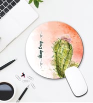 Kişiye Özel Kaktüs Tasarımlı Mouse Pad 157