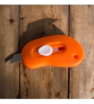 Mini Maket Bıçağı (Turuncu)