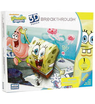 Mega Puzzle 110 Parça 3 Boyutlu Puzzle Breakthrough Sponge Bob 1