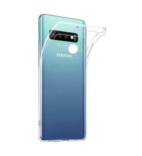Samsung Galaxy S10 Plus Premium Silikon Kılıf Şeffaf