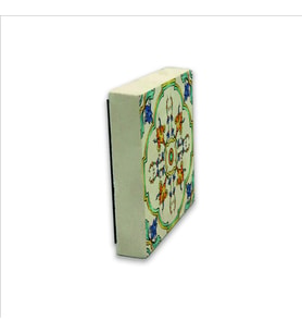 İtalyan Deseni Baskılı Doğaltaş  Magnet(KD-080)Buzdolabı Süsü