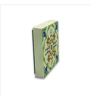 İtalyan Deseni Baskılı Doğaltaş  Magnet(KD-080)Buzdolabı Süsü