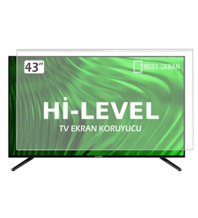 Hi-level 43HL700 TV EKRAN KORUYUCU - Hi level 43" inç 108 cm 109 Ekran Koruyucu