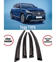 Togg T10x Cam Rüzgarlığı 4-lü Takım