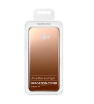 Galaxy J4 Plus ile Uyumlu Gradation Kılıf Altın EF-AJ415CFEGWW