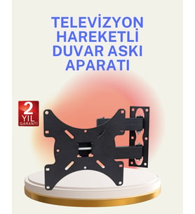 Hareketli TV Duvar Askı Aparatı 22–49 İnç Uyumlu