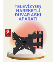 Hareketli TV Duvar Askı Aparatı 22–49 İnç Uyumlu