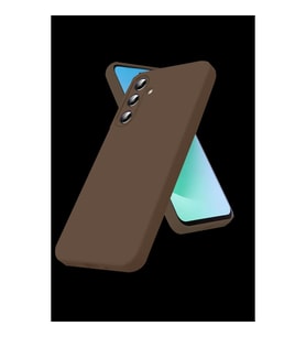 Samsung Galaxy A56 Kılıf First Silikon - Kahverengi