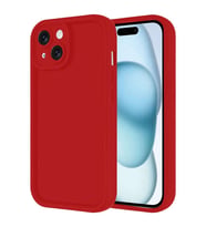 iPhone 14 Kılıf Viera Silikon - Kırmızı