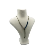Yerli Üretim Londra Model Süet Kumaş Krem Renk 28/22 Cm Kolye Sergileme Mankeni