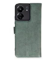 Newface Xiaomi Redmi 13C Kılıf Trend S Plus Kapaklı Kılıf - Yeşil