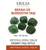 Sertifikalı Ham İşlenmemiş Zümrüt Taşı Kütle – El Taşı Kalpten Gelen Şifa ve Ruhsal Yenilenme (Çok Renkli)
