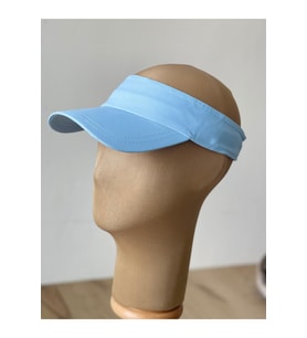%100 Pamuk Sporcu Koşu Tenis Vizör Şapka Arka Kısmı Ayarlanabilir Unisex Vizör Şapka