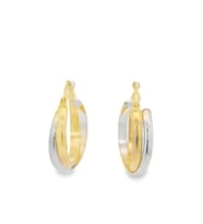 Cigold Taşsız Küpe 14 Ayar Altın 2.46 Gr OA-K1TB01019324