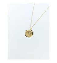14 K Gold Kaplama 925 Ayar Gümüş Koruyucu Göz Kolye