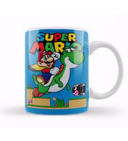 Süper Mario  E Yoshi Kupa Bardak Porselen