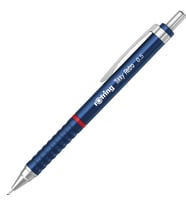 Rotring Tikky Retro Metalik Mavi 0.5mm Versatil Kalem Siyah  İsme Özel Kalem (Karışık)