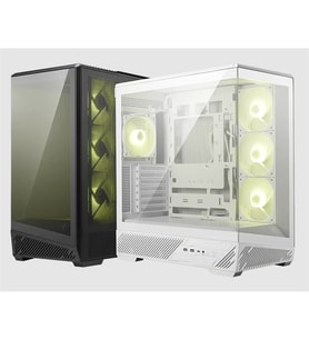 MSI MAG PANO 130R PZ TEMPERLİ CAM 3X120MM REVERSE ARGB 1X120MM ARGB FAN ATX PANORAMİK GAMİNG BİLGİSAYAR KASASI