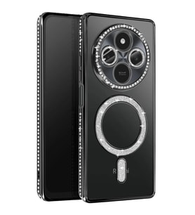 Xiaomi Redmi 14c Joke Simli Magneticsafe Kılıf - Siyah