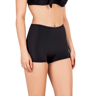 Endeep Kadın Siyah Şort Bikini Altı