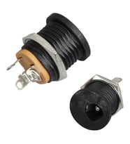 Dc Şase 2.1Mm Yuvarlak Somunlu (Ic-257A)