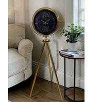 River World Ayaklı Saat Tripod Gold Majestic