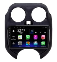 Nissan Micra 9 inç Android Navigasyon ve Multimedya Sistemi Siyah Çerçeve 2011-2013