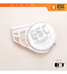 Fiat Doblo MK1 MPV Van 119 223 2001-2010 51718404 İçin Ön Sol Cam Kriko Tamir Köşe Makarası 1