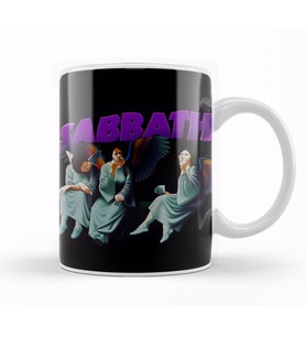 Heaven And Hell Sabbath Kupa Bardak Porselen
