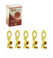 Yuvarlak Fiş 5 Mm(sarı Kablo Başlığı)(1 ADET)