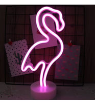 Flamingo Neon Gece Lambası (Pembe)