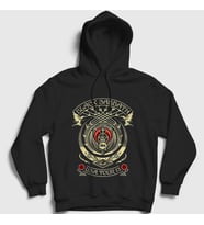 Presmono Unisex Siyah Obey Black Sabbath Kapüşonlu Sweatshirt 18523tt