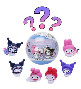 Cool Things My Melody ve Kuromi 3D Sürpriz Figür Paketi - Sürpriz Kutulu Koleksiyon Serisi