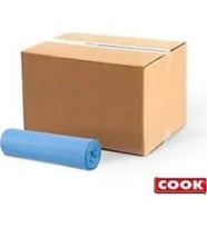 Cook Eko Battal Boy 72 x 95 cm Jelatinli Mavi Renk Çöp Torbası 1 Koli (20 Paket)
