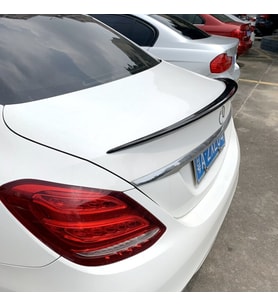 Mercedes C Serisi W205 Sedan (2015-2018) AMG Style Spoiler (Plastik)