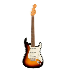 Squier 0374010500 Classic Vibe '60s Stratocaster Elektro Gitar (3-Color Sunburst) Laurel Klavye 60'lar Dönemi Özellikleri ve Sıcak Tonlar