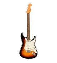 Squier 0374010500 Classic Vibe '60s Stratocaster Elektro Gitar (3-Color Sunburst) Laurel Klavye 60'lar Dönemi Özellikleri ve Sıcak Tonlar